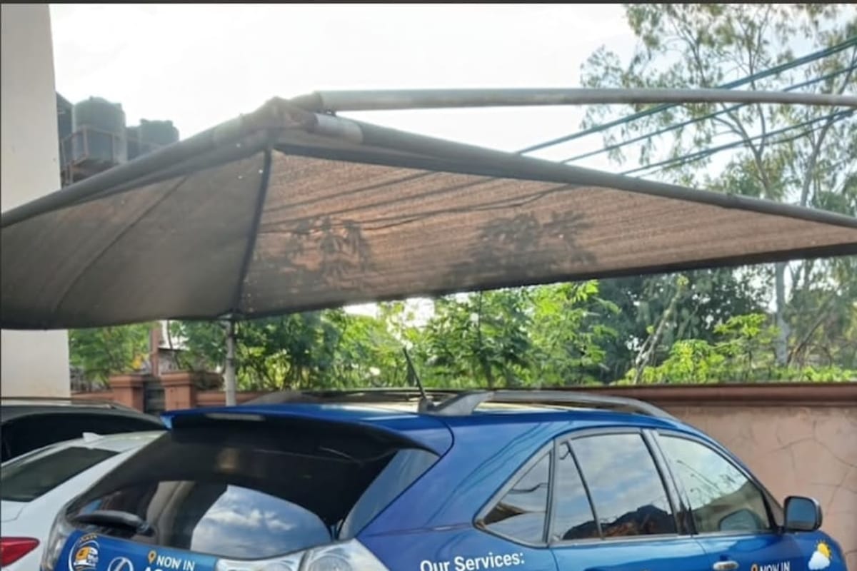 A KACHI branded company vehicle