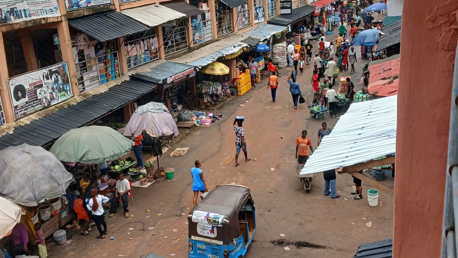 The Asaba market district where KACHI sources and delivers
