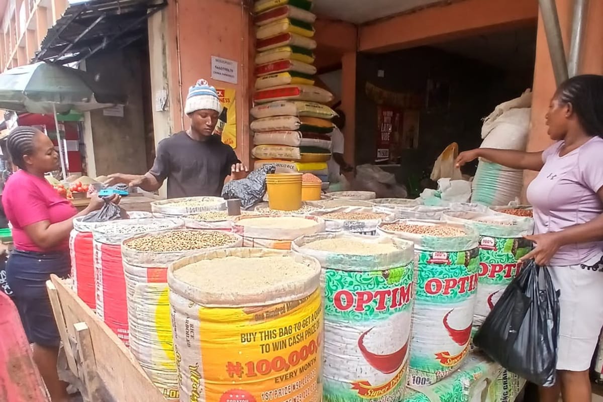 KACHI staff at the market stall